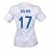 Frankrike William Saliba #17 Borte Drakt Dame VM 2022 Kortermet